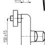 Valvex Bateria prysznicowa Quasar chrom_2