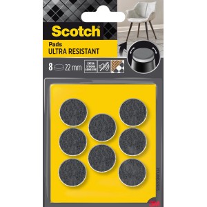 Scotch Podkładki filcowe ultra odporne 22mm,8szt