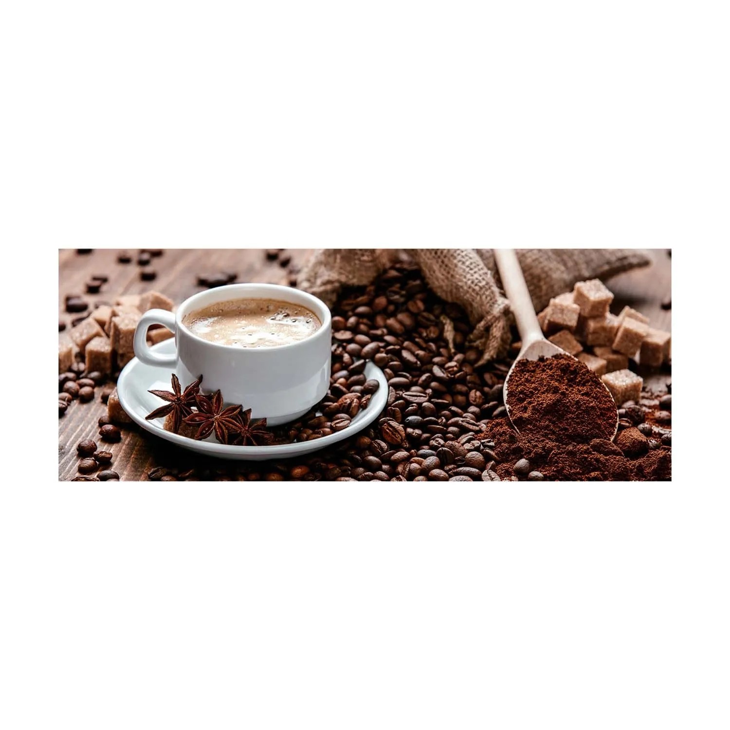 Obraz na szkle COFFEE 80 cm x 30 cm