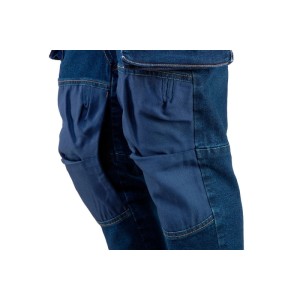 NEO TOOLS Spodnie robocze DENIM ze wzmocnieniami, roz. M