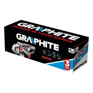 GRAPHITE Szlifierka kątowa 59G208 2600W 230 mm