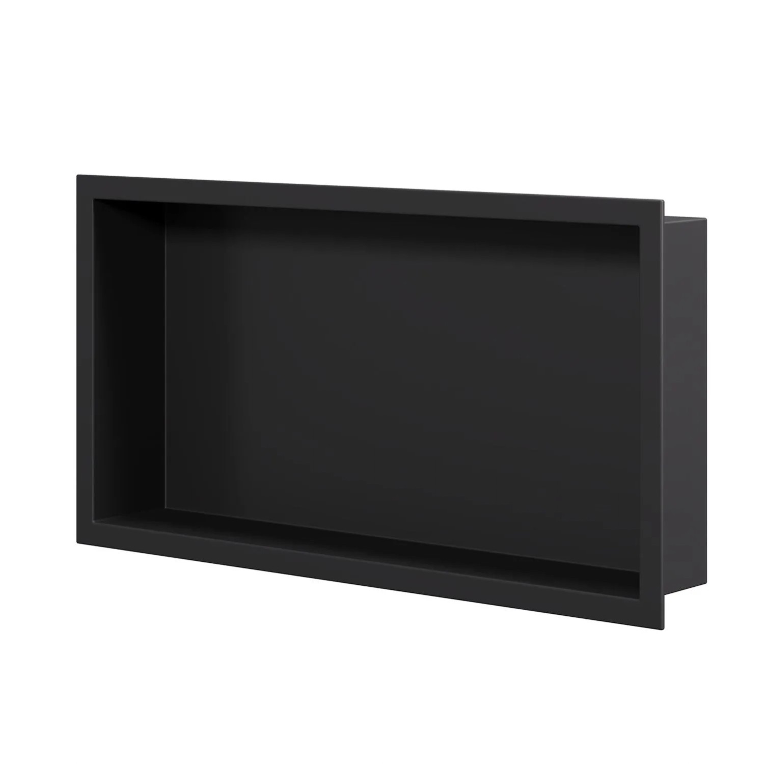 Półka wnękowa czarny mat 30x60 cm