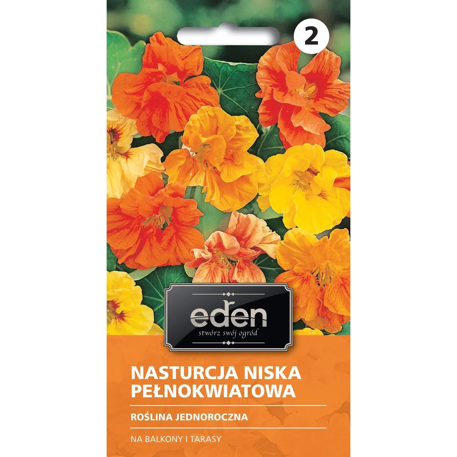 Nasturcja niska pełnokwiat Bunte Juwe - 3 g