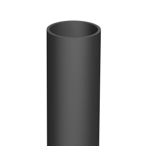 Akcesoria do ogrodzeń t.b.t.: Ciemnoszara rura do budowy ogrodzenia.