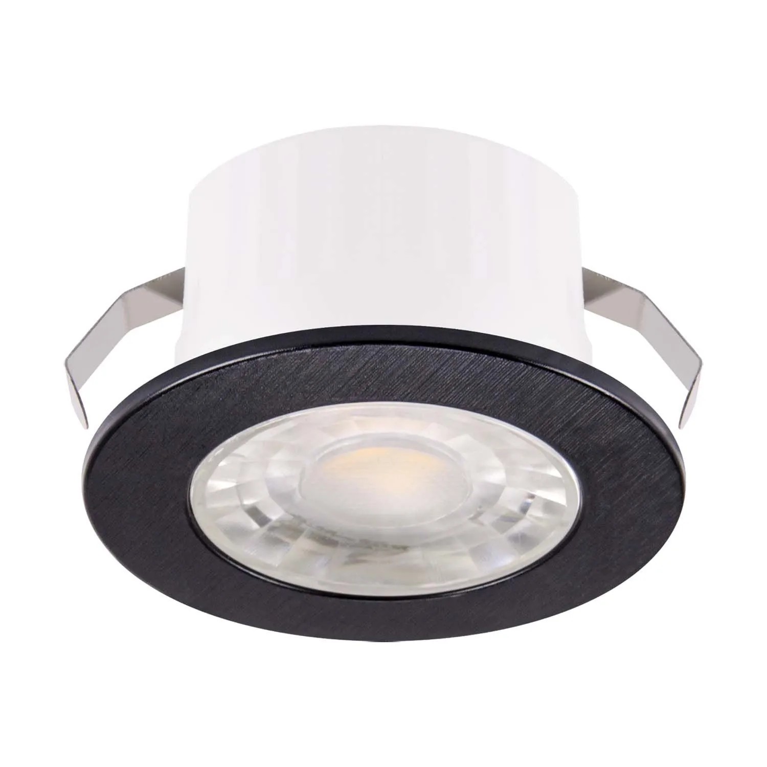 Struhm Lampa podtynkowa FIN LED C 3W 4100K 245lm IP44 śr. 4,4cm czarna