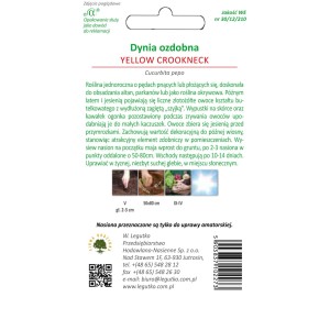 Legutko Dynia ozdobna Yellow Crookneck 1g