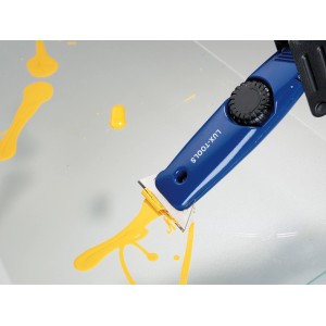 Nóż uniwersalny LUX Classic z ostrzem trapezowym do usuwania resztek farby.