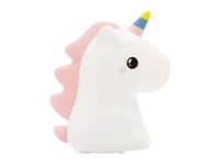 Eko-Light Lampka dla dzieci UNICORN 1W 3000K+RGB 2,46-34,19lm biała