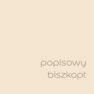 Próbka koloru farby do ścian t.b.t. w odcieniu biszkoptowym. Idealna do kolorowych ścian wewnętrznych.