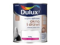 Dulux Szybka Odnowa Okna i Drzwi biała satynowa 750 ml