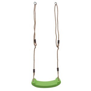 4IQ Siedzisko huśtawki regulowane limonkowe 9 x 42 x 17 cm