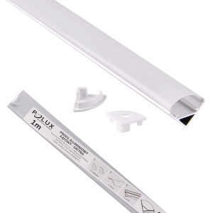t.b.t. Profil LED z aluminium z zaślepkami.