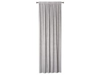 Zasłona BILO na taśmie 140 cm x 260 cm szara