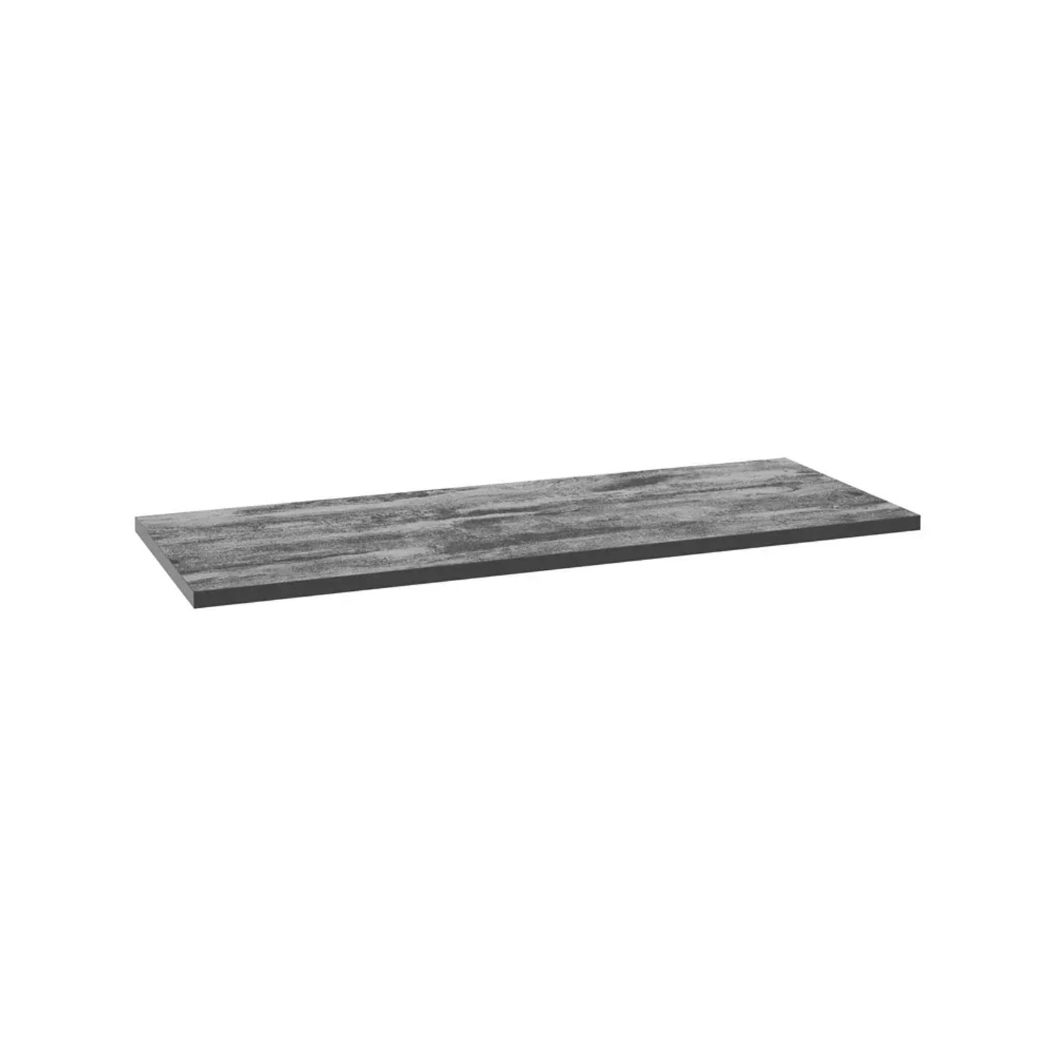 Defra Blat łazienkowy Metro czarny beton 120x46cm