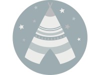 Direct H&G Dywan dziecięcy NICE Tipi śr. 100 cm Direct H&G Dywan dziecięcy NICE Tipi śr. 100 cm