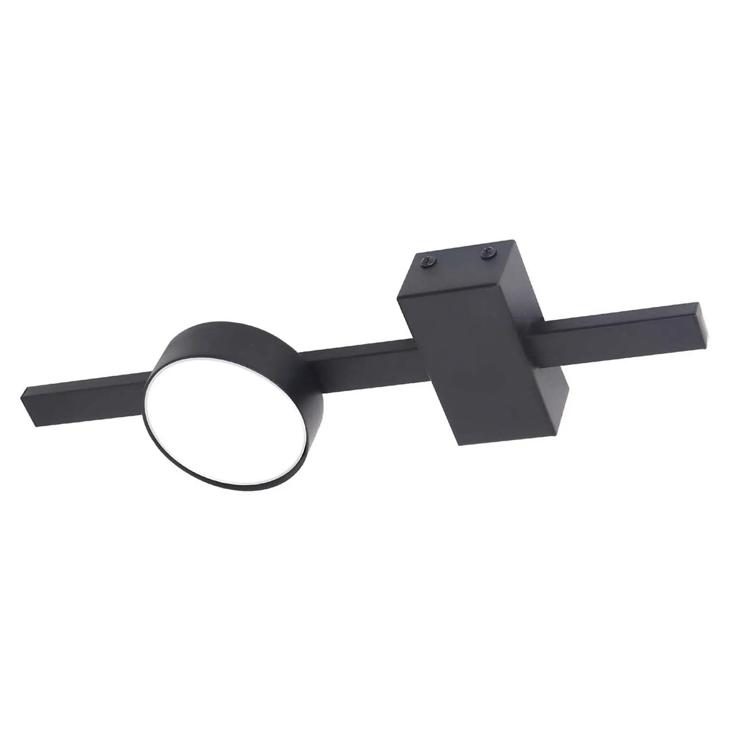 Goldlux Lampa ścienno-sufitowa JOY 1xGX53 6W 4000K 660lm czarna