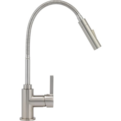 Baliv Bateria kuchenna Lika elastyczna wylewka ciemny chrom