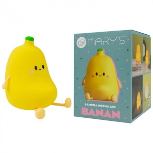 Mary's Lampka nocna LED BANAN 1W 3000K żółta