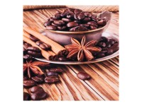 Obraz na szkle KAWA GL011 30 cm x 30 cm