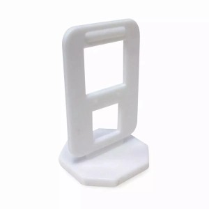 Białe akcesorium t.b.t. do montażu podłóg.