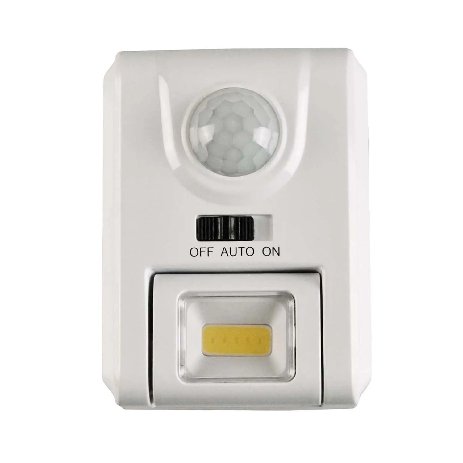 Goldlux Lampka podszafkowa ruchoma LED S2 3xAAA czujnik PIR 4500K 40lm