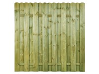 Sobex Płot pełny Tytus 12 prosty - 180 x 180 cm