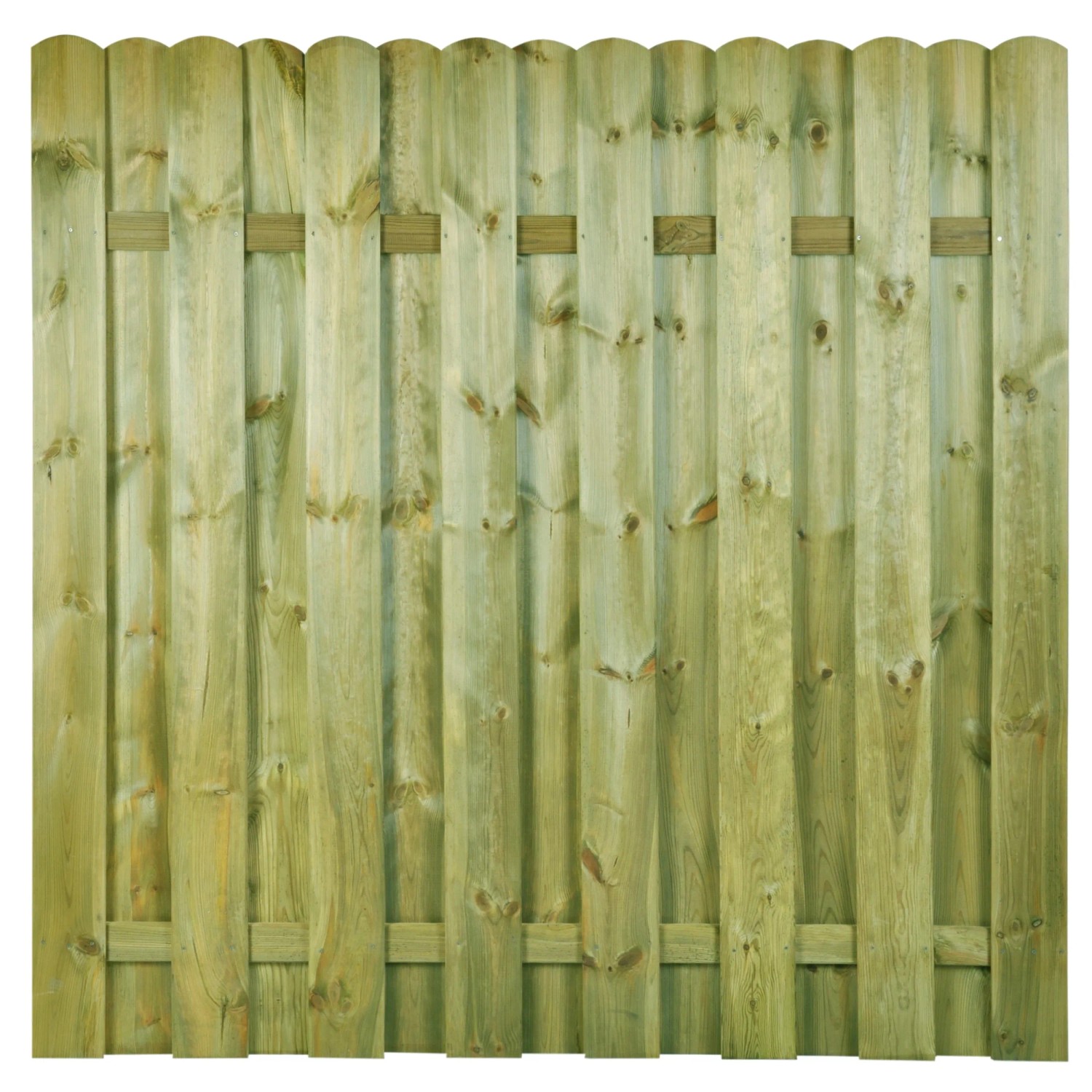 Sobex Płot drewniany pełny Tytus 12 prosty 180 x 180 cm