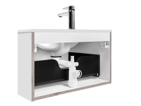 Syfon umywalkowy Preloc 400 z korkiem click-clack