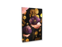 Obraz Canvas Silver ST681 Violet 70 x 100 cm Obraz Canvas Silver ST681 Violet 70 x 100 cm