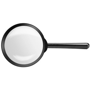 Czarna lupa do precyzyjnych pomiarów i prac detialicznych.