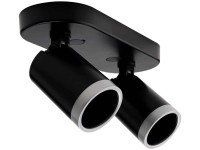 Volteno Listwa Spot BEST 2xGU10 max. 9W LED czarno-srebrna