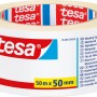 Tesa Taśma malarska Economy, rolka 50 mm x 50 m, jasno-beżowa, do maskowania i oznaczania.
