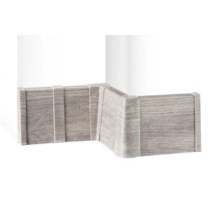 Cezar Zakończenie Premium PVC Orzech Blues