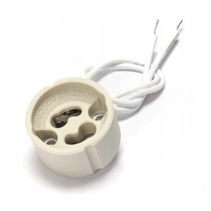 Oprawka GU10 z kablem do montażu lamp.