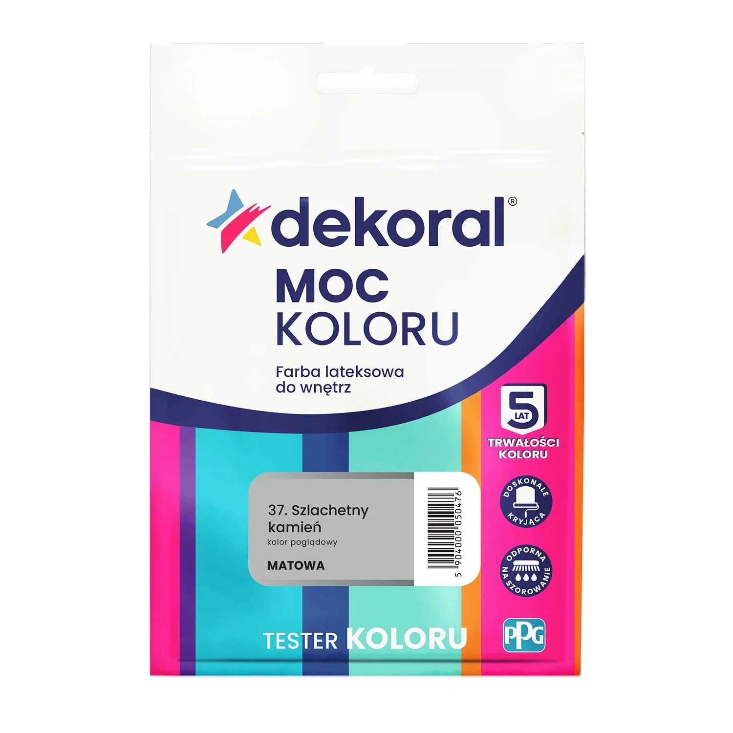Tester farby Dekoral Moc Koloru szlachetny kamień 40 ml