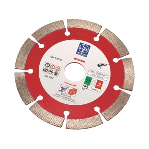 Tarcza diamentowa LUX Comfort, 125 mm, segmentowa do kamienia i materiałów budowlanych.
