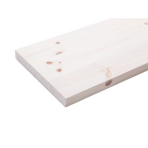 Jasna deska drewniana t.b.t. do balustrad i poręczy z widocznym usłojeniem.