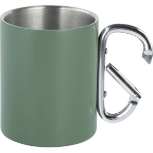 Kubek metalowy zielony - 300 ml