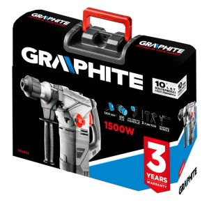 GRAPHITE Młot udarowy SDS+ 58G862 1500W