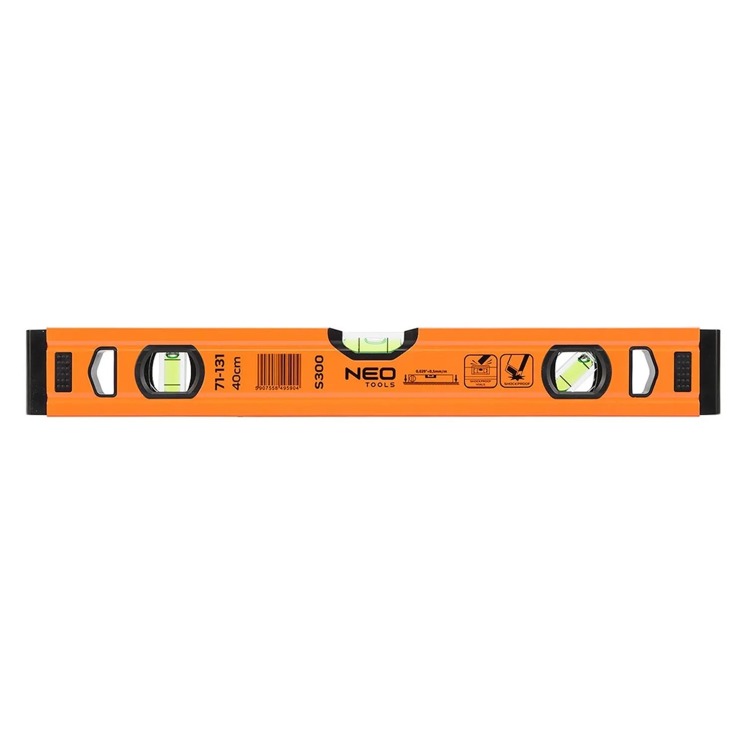 Neo Tools Poziomnica aluminiowa 3 libelle 40 cm