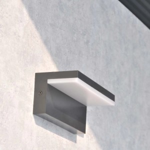 Goldlux Kinkiet zewnętrzny LED TESAq 10W 4000K 1100lm IP54 czarny