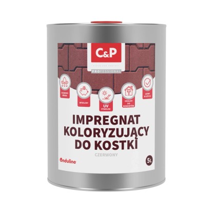 Onduline C&P Impregnat do kostki czerwony  5l