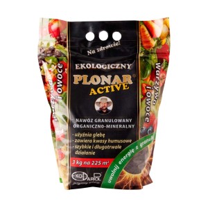 Opakowanie nawozu uniwersalnego Plonar Active, organiczno-mineralny, do warzyw i owoców.
