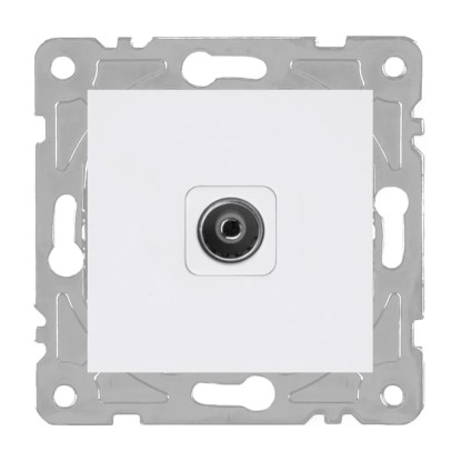 Electromalt Gniazdo Quad TV białe