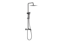 Valvex Kolumna prysznicowa 3f Italy gun metal Valvex Kolumna prysznicowa 3f Italy gun metal