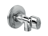 Valvex Zawór kątowy metal Eko chrom 3/8