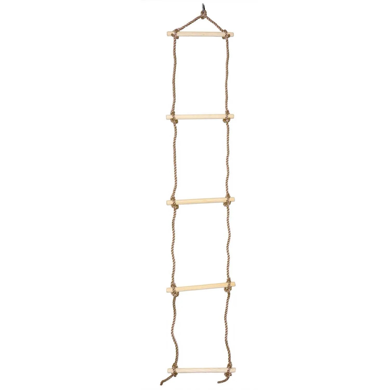 4IQ Drabinka linowa 5 szczebli 2,2 x 180 x 30 cm