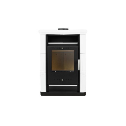 Nordflam Piec kominkowy Arta biała 85x60x39