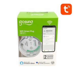 Gosund Smart Plug SP111 w opakowaniu. Inteligentne sterowanie domem.