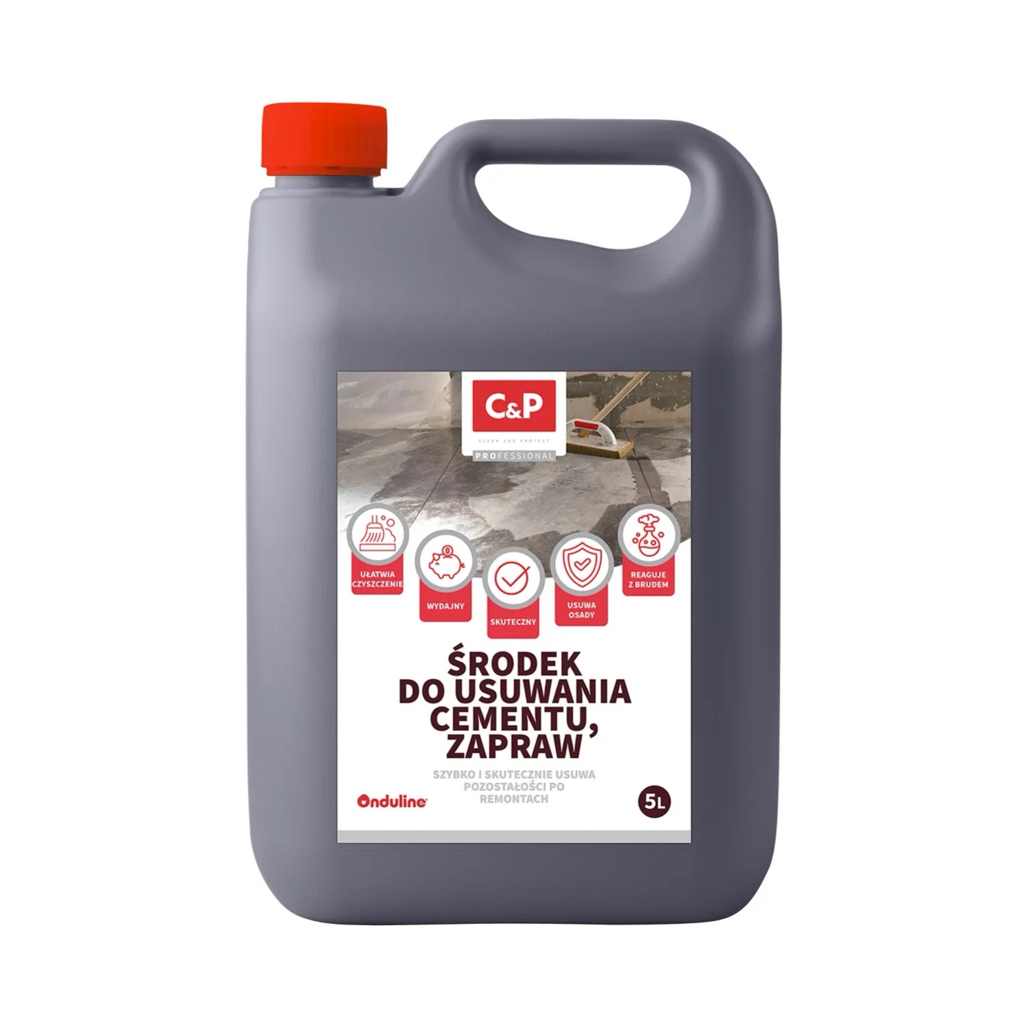 Onduline C&P Środek do usuwania cementu i zapraw  5l